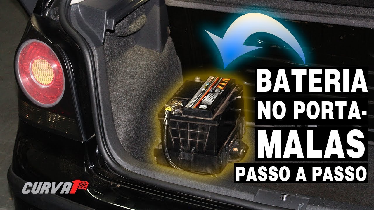 Como instalar bateria no porta malas? Passo a passo!