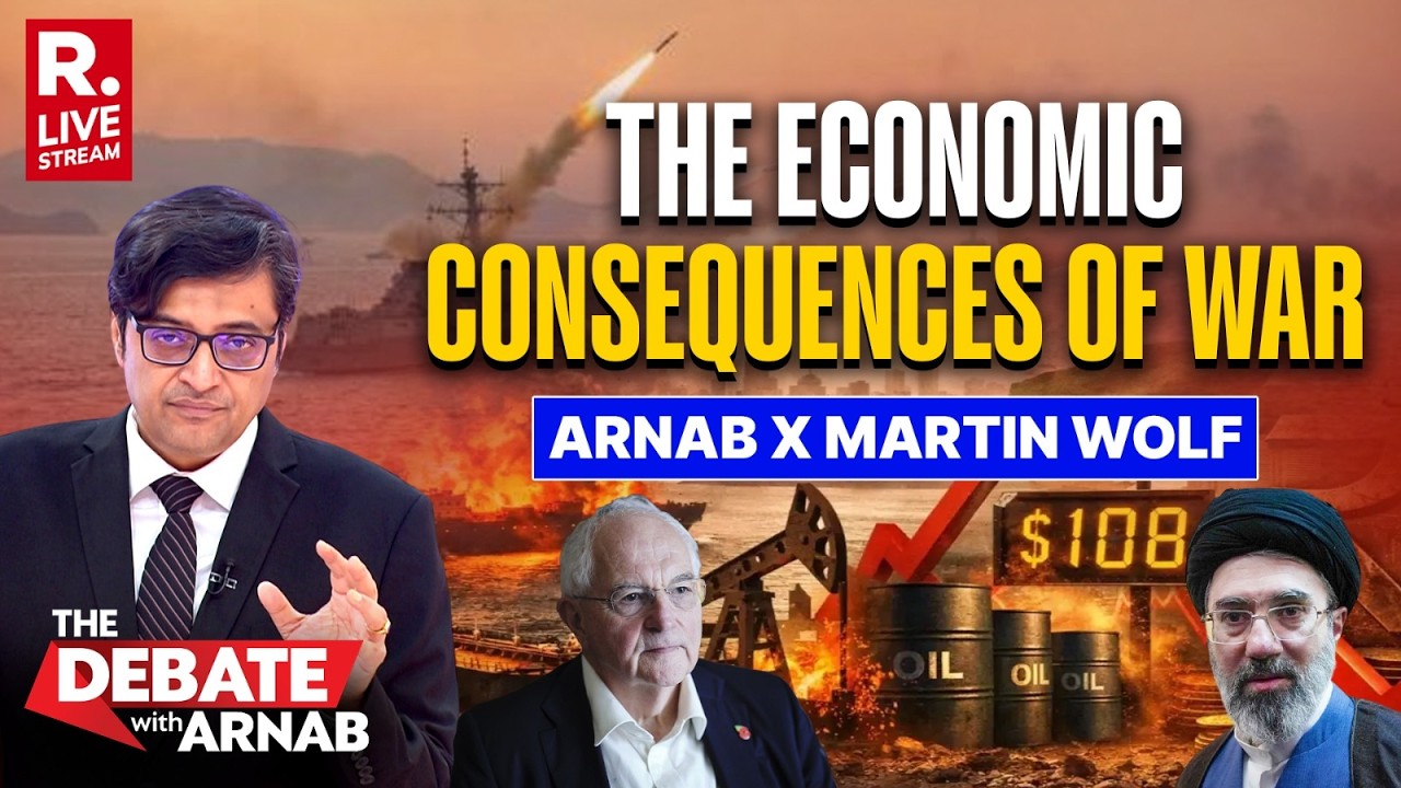 Debate With Arnab LIVE: Martin Wolf On The Global Energy Crisis | #CostOfTrumpWar