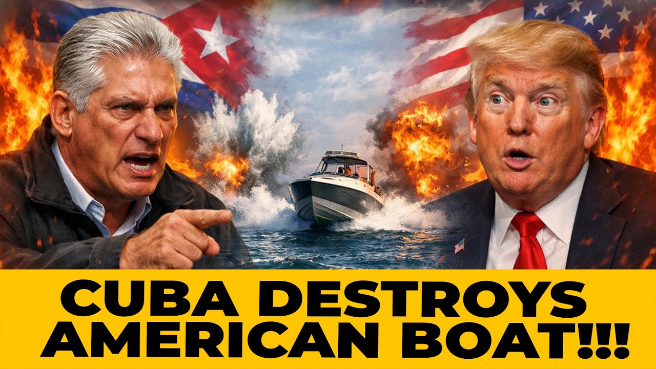 CUBA DESTROYS AMERICAN BOAT AND KILLS AMERICANS CITIZENS