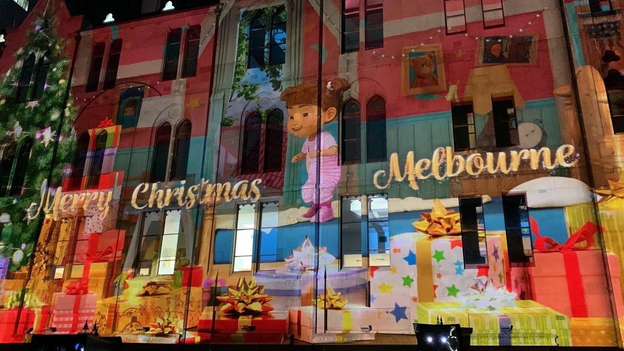 Myer Christmas Windows 2021 Melbourne