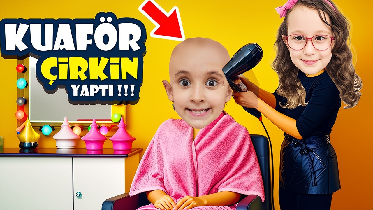 BANU ALYA BU NASIL KUAFÖR SENİ ÇOK ÇİRKİN YAPTI !! BAHAR BANU ALYA !