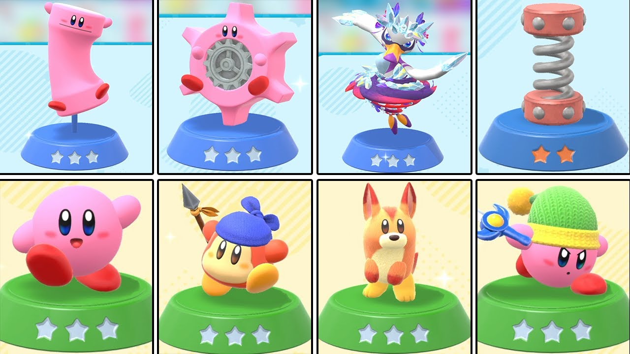 星のカービィ ディスカバリー スターリーワールド 全フィギュア(ガチャルポン) まとめ【Switch2】  ニンテンドースイッチ2