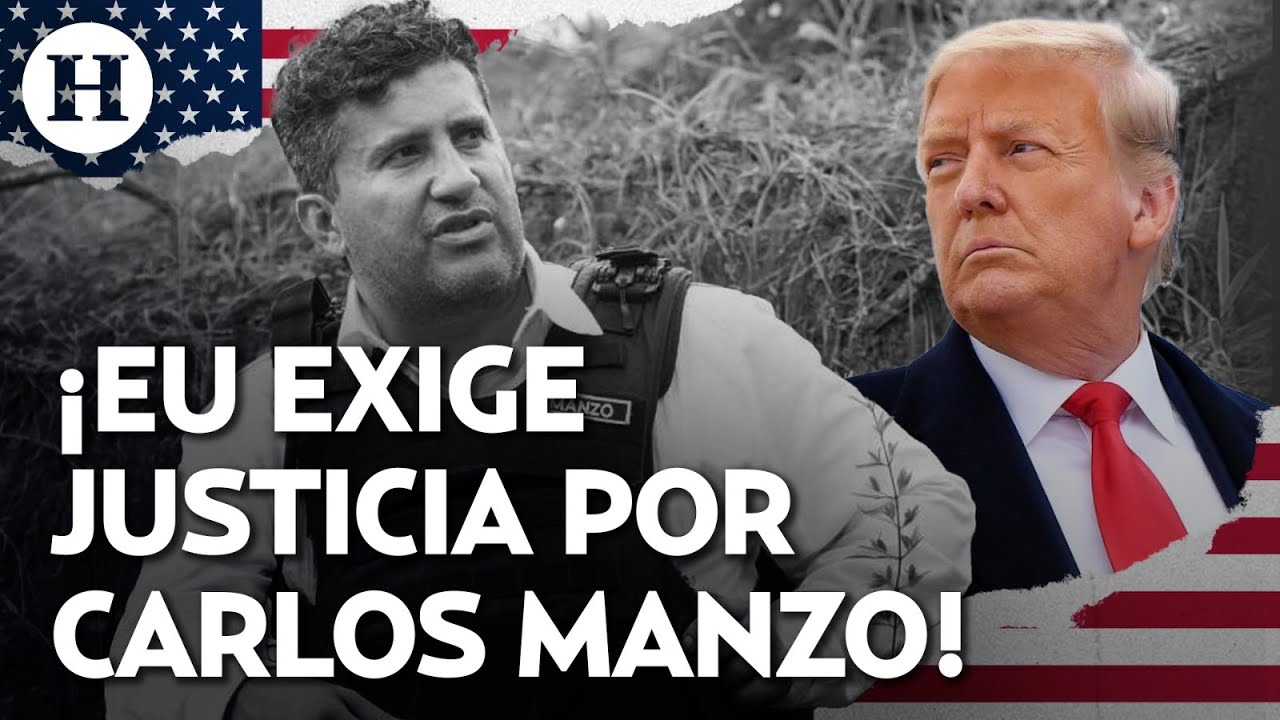 &iexcl;Trump condena el asesinato de Carlos Manzo! EU presionar&aacute; a M&eacute;xico para combatir narco en Michoac&aacute;n