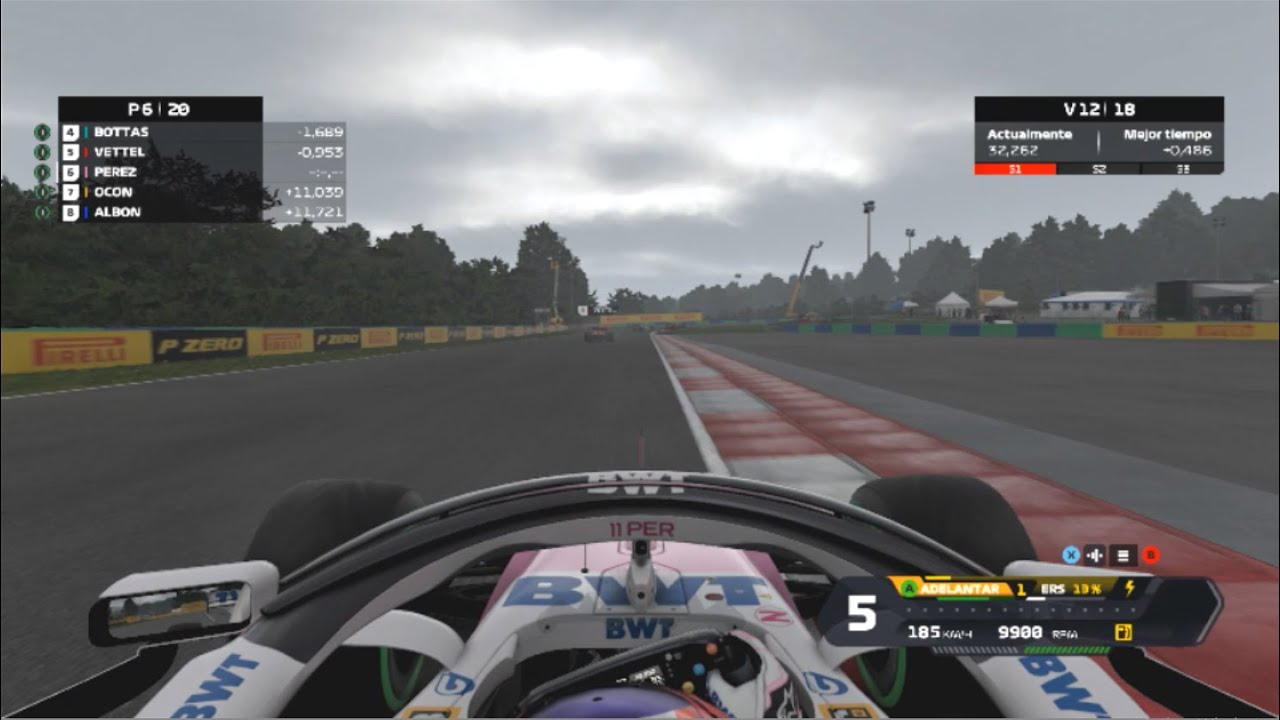 F1 2020 GP DE HUNGRÍA Hungaroring (clasificación a una vuelta y carrera) || GAMEPLAY en Español