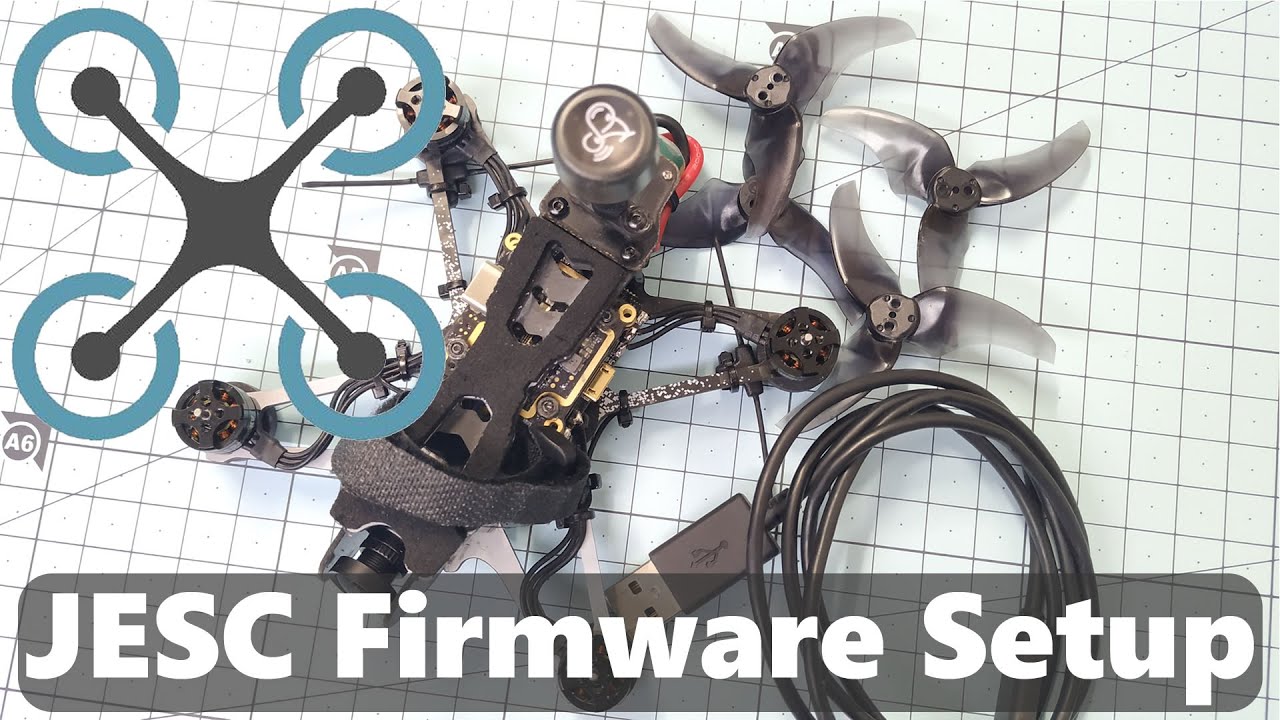 Installing and setting up JESC ESC Firmware for Bidirectional DShot