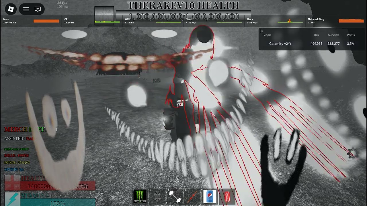 (killers test survive AAAAHH editon v1) gwt 500k kills