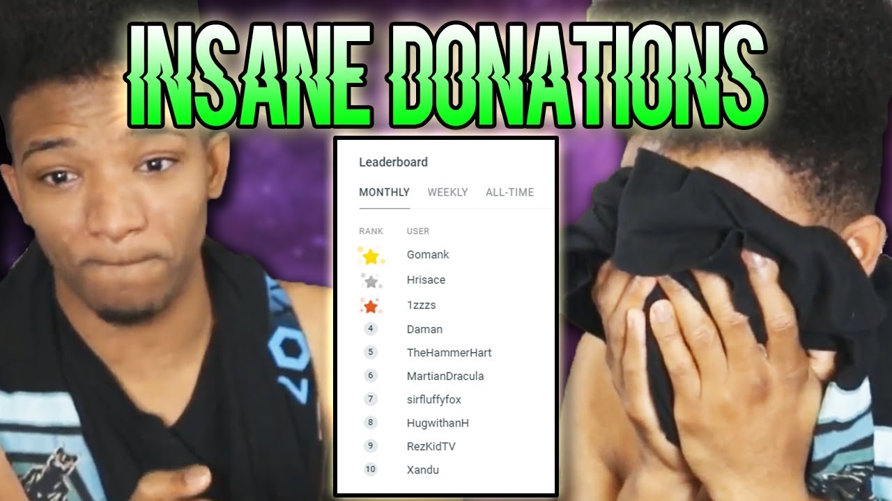 ETIKA GETS EMOTIONAL AFTER AN INSANE AMOUNT OF DONATIONS