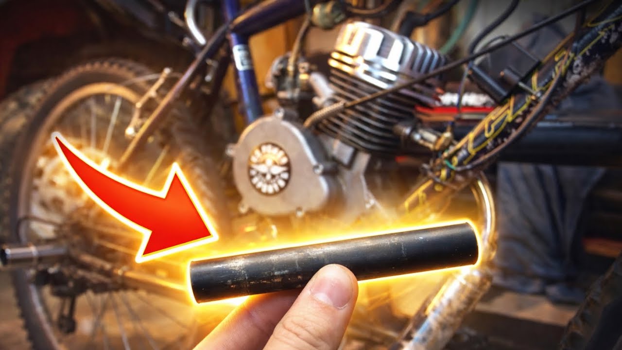 Best Motorized Bike Stock Exhaust Mod?