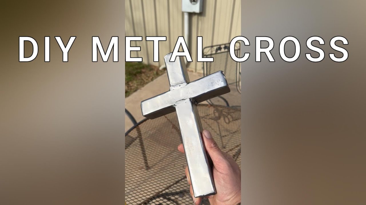 HOW TO EASY DIY METAL CROSS