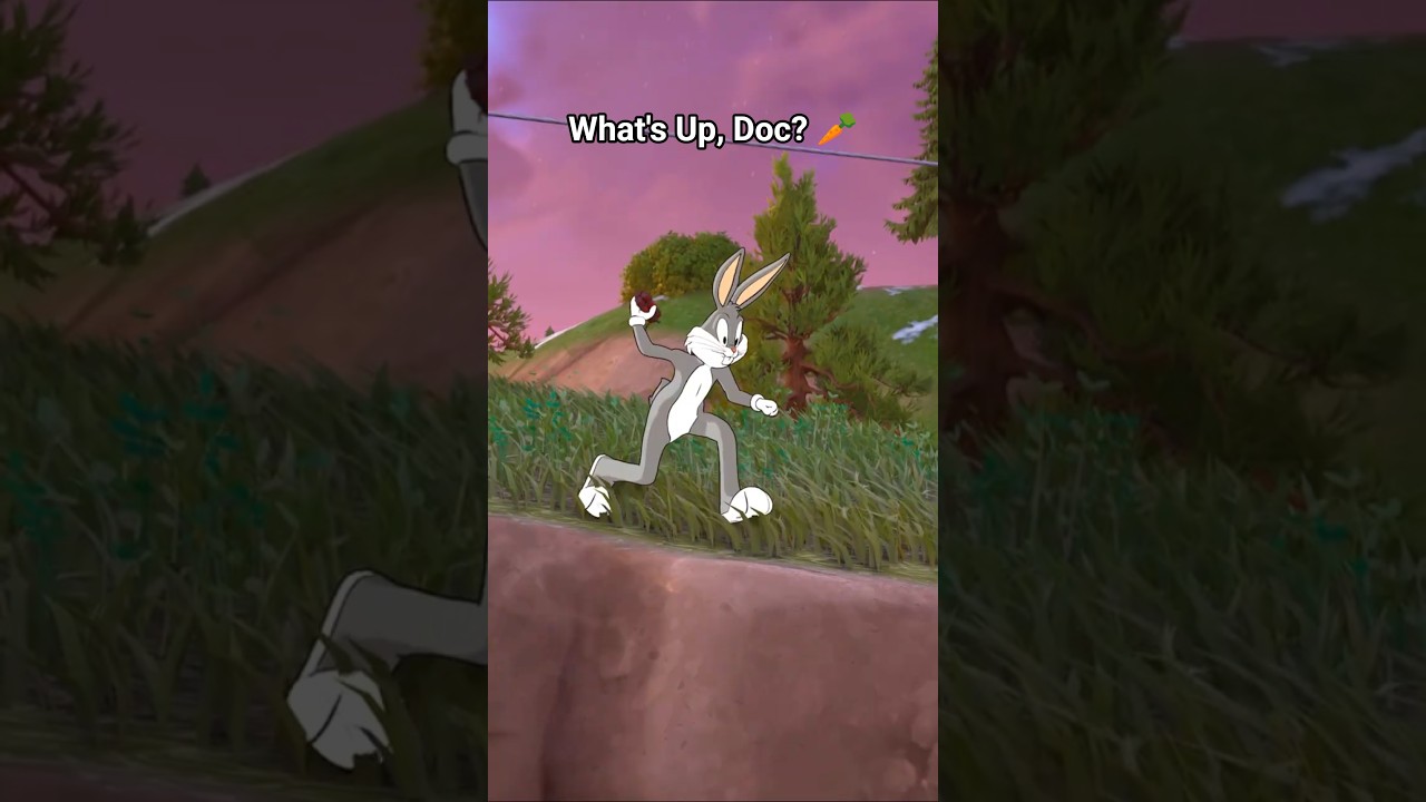 Bugs Bunny in Fortnite is wild 🧨