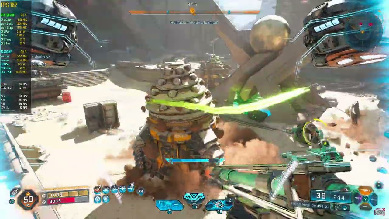 Borderlands 4 | Level 50 Maxed out Skills | Benchmark performance test @4k Ultra DLSS 4 + MFG 4x