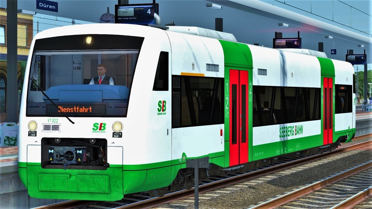 Rurtalbahn V.2 Stadler RS1 Regio Shuttle | BR650 VT322 | Seebergbahn Train Simulator 2017