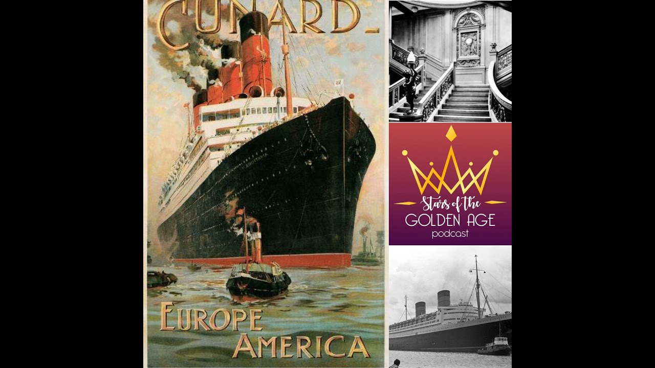 Transatlantic Ocean Liner Travel During Hollywood's Golden Age!
