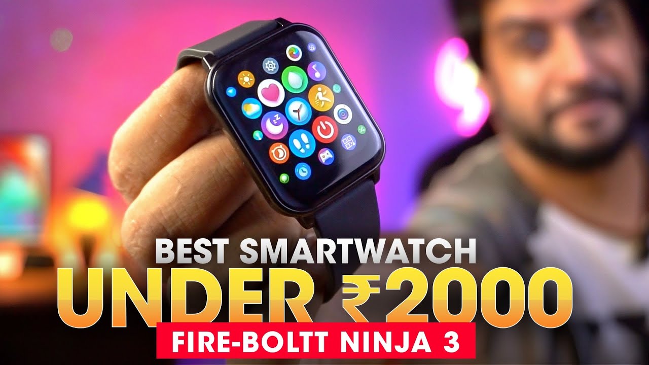 BEST BUDGET SMARTWATCH UNDER ₹2000 in 2022 ⚡️ Fire-Boltt NINJA 3 Unboxing & Review! #AmanDhingra