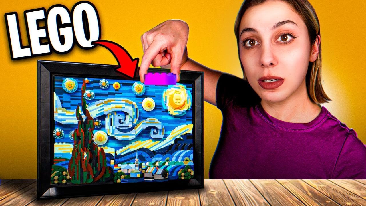 El LEGO más HERMOSO 😍 (La noche estrellada)