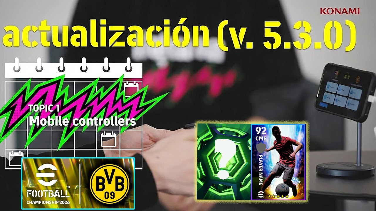 AHORA 🔴 PRE-MANTENIMIENTO |  v5.3.0, NOMINATIVOS Y MANDO PARA MOBILE⚡️EFOOTBALL 2026 #live