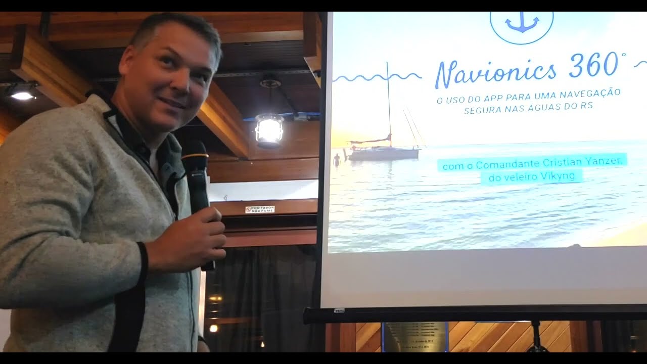 Bate papo sobre Navionics - Comte. Cristian Yanzer - Veleiro Vikyng