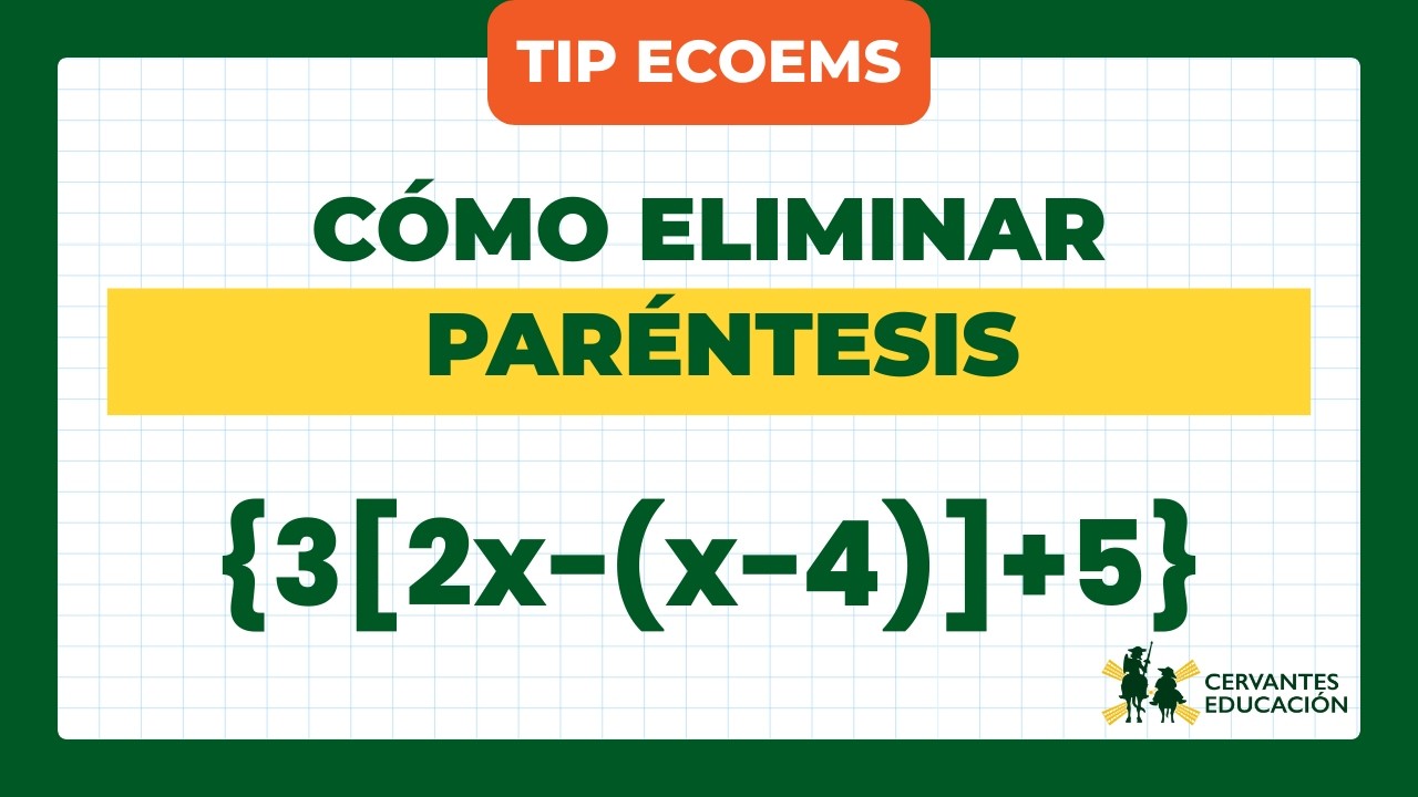 Cómo eliminar paréntesis, corchetes y llaves paso a paso | Álgebra desde cero