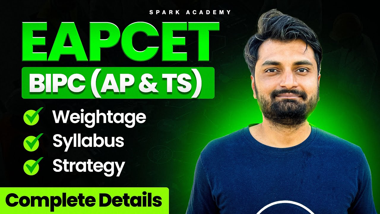 EAPCET BIPC 2026 - Complete Road map| Syllabus, Weightage, Books | EAPCET 2025| Everything you need