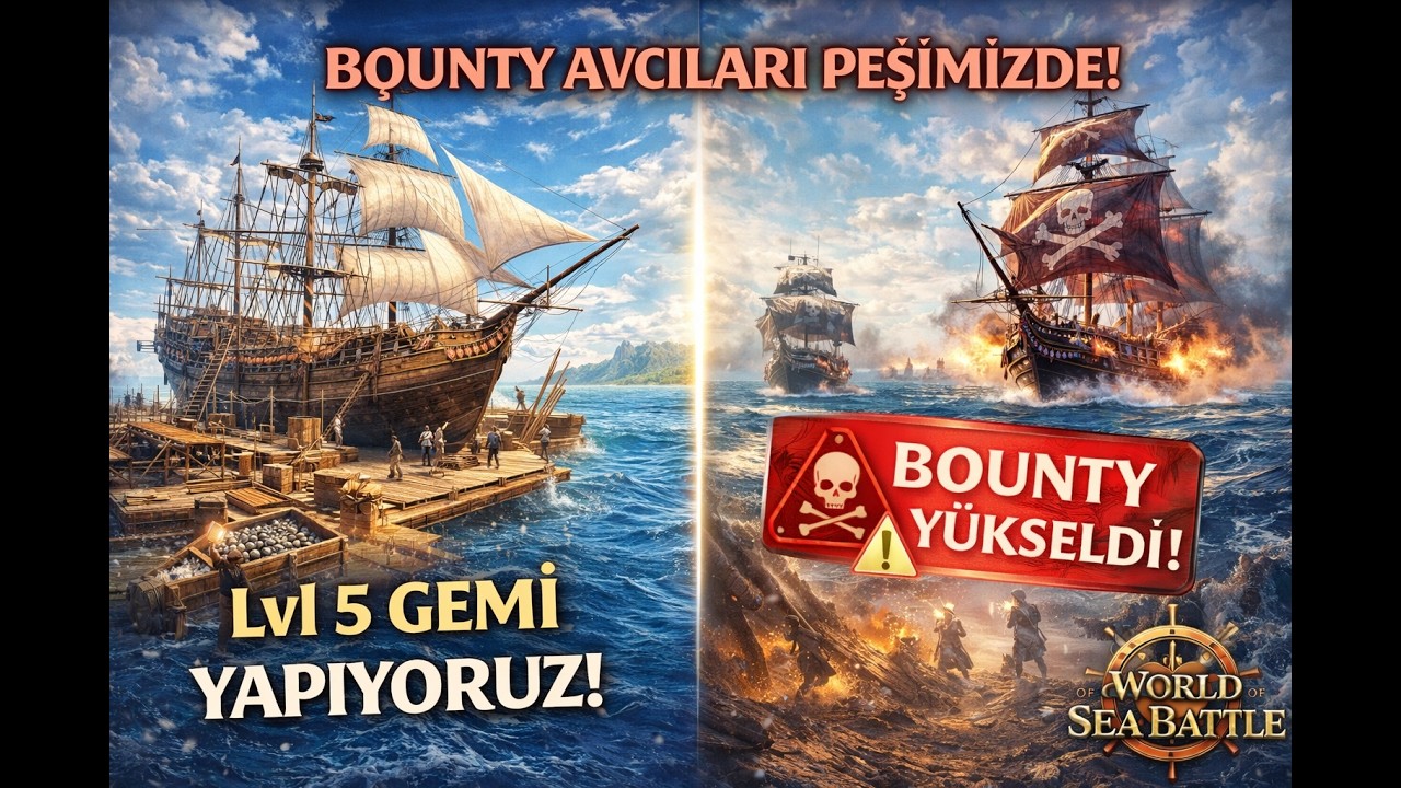 Rank V Gemi Yapıyoruz! | Ticaret Gemilerine Saldırınca Ne Olur?