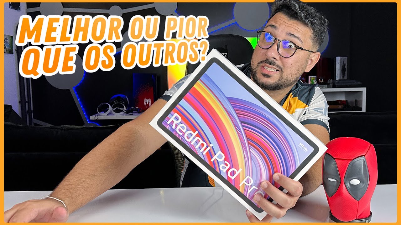 NÃO COMPRE ANTES DE ASSISTIR ESSE VÍDEO! TABLET REDMI PAD PRO | OPINIÃO SINCERA E UNBOXING