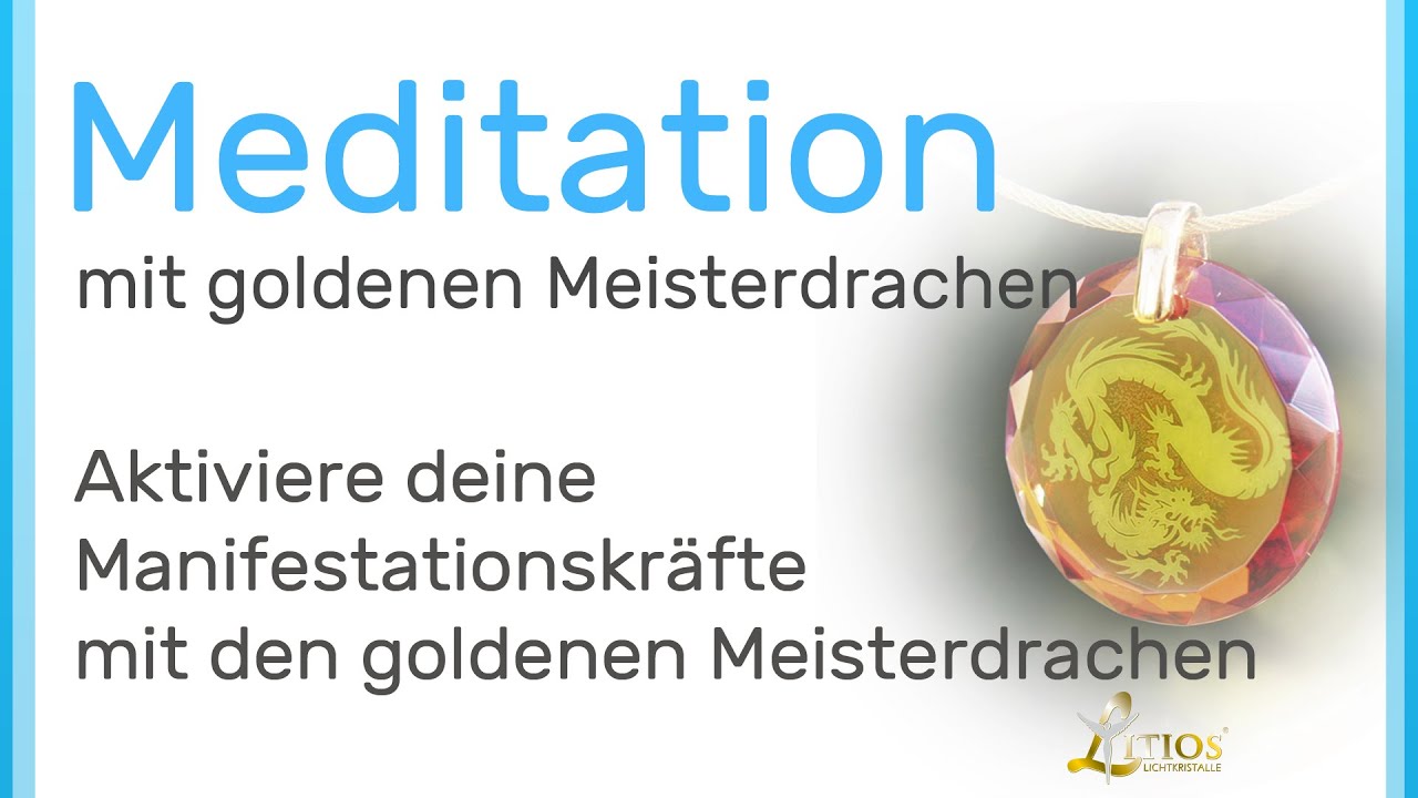 Aktiviere deine Manifestationskräfte mit den goldenen Meisterdrachen