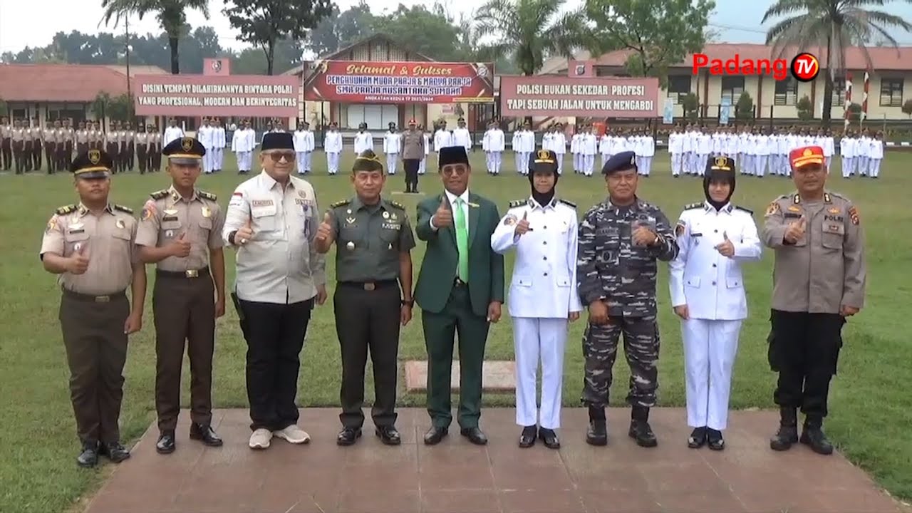 SMA Praja Nusantara Sumatera Barat Menggelar Pengukuhan Muda Praja Dan Madya Praja