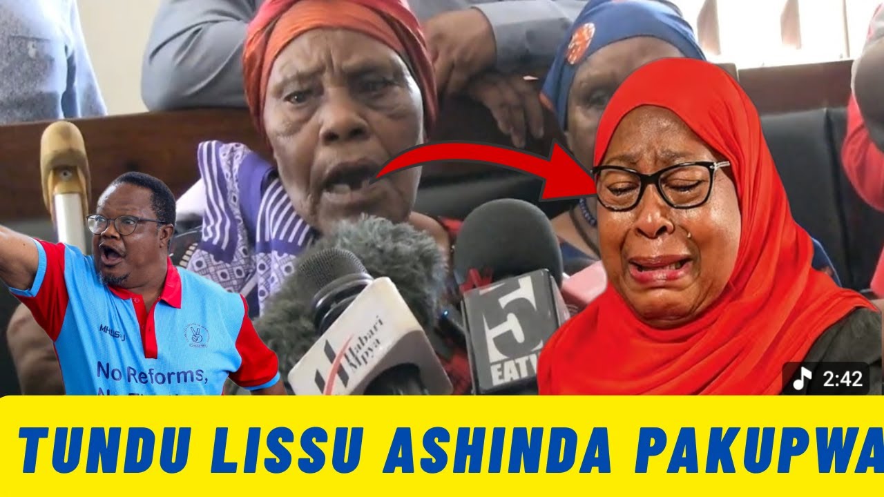 Samia matatisoni baada ya Kilia cha mamake Tundu Lissu kumfikia.
