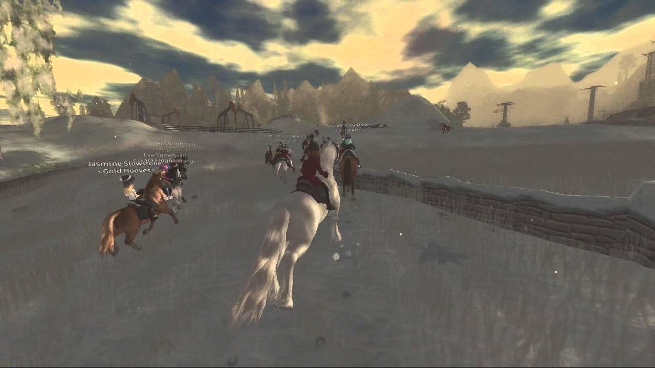Star Stable ~ Winterherde ~ (Dina Sunfield Leveling) 12.12.2015