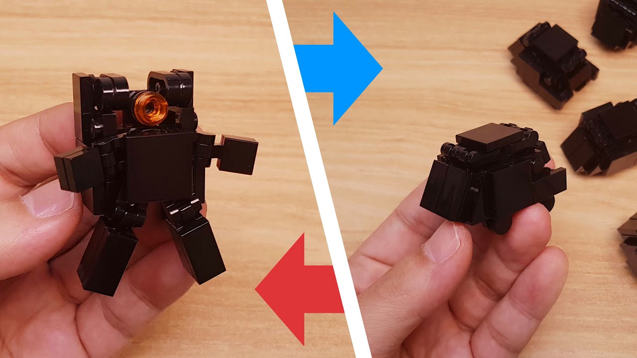 Механический трансформер из кубиков Micro LEGO - NAE-5 #LEGO #transformers