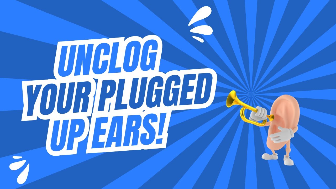 Ears feel clogged or plugged?👂 Try this simple fix (no tools needed)