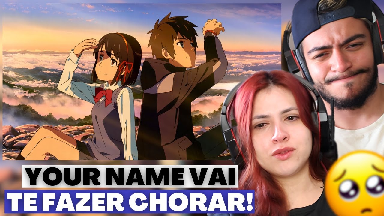 LINDO DEMAIS! 😭💔 REACT KIMI NO NA WA (YOUR NAME) | FILME COMPLETO