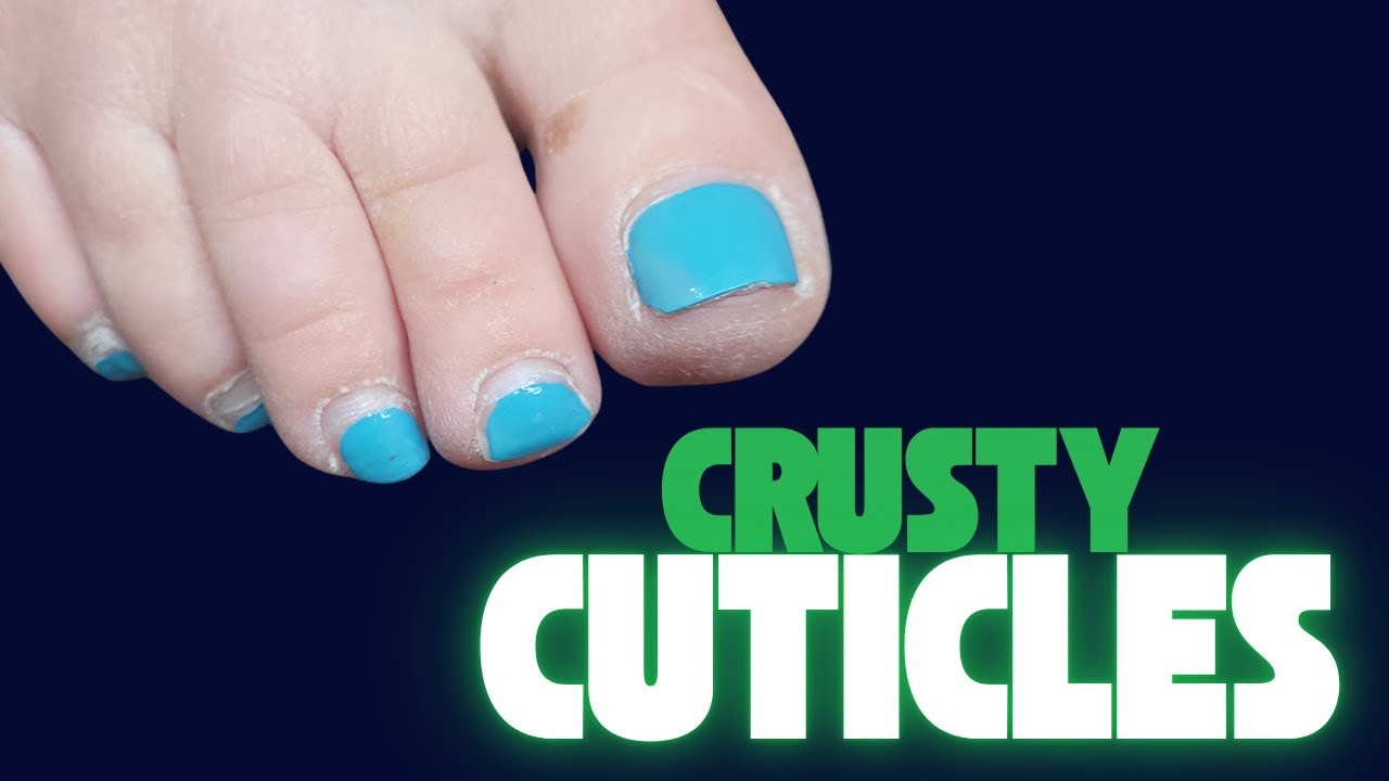 Crusty Cuticle Care + I share my baptism story! #nailcare #pedicuretutorial #baptism
