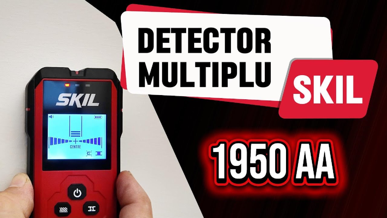 Multi Detector #SKIL 1950 AA - Detecție #metal , #lemn  #cabluri și țevi de #cupru