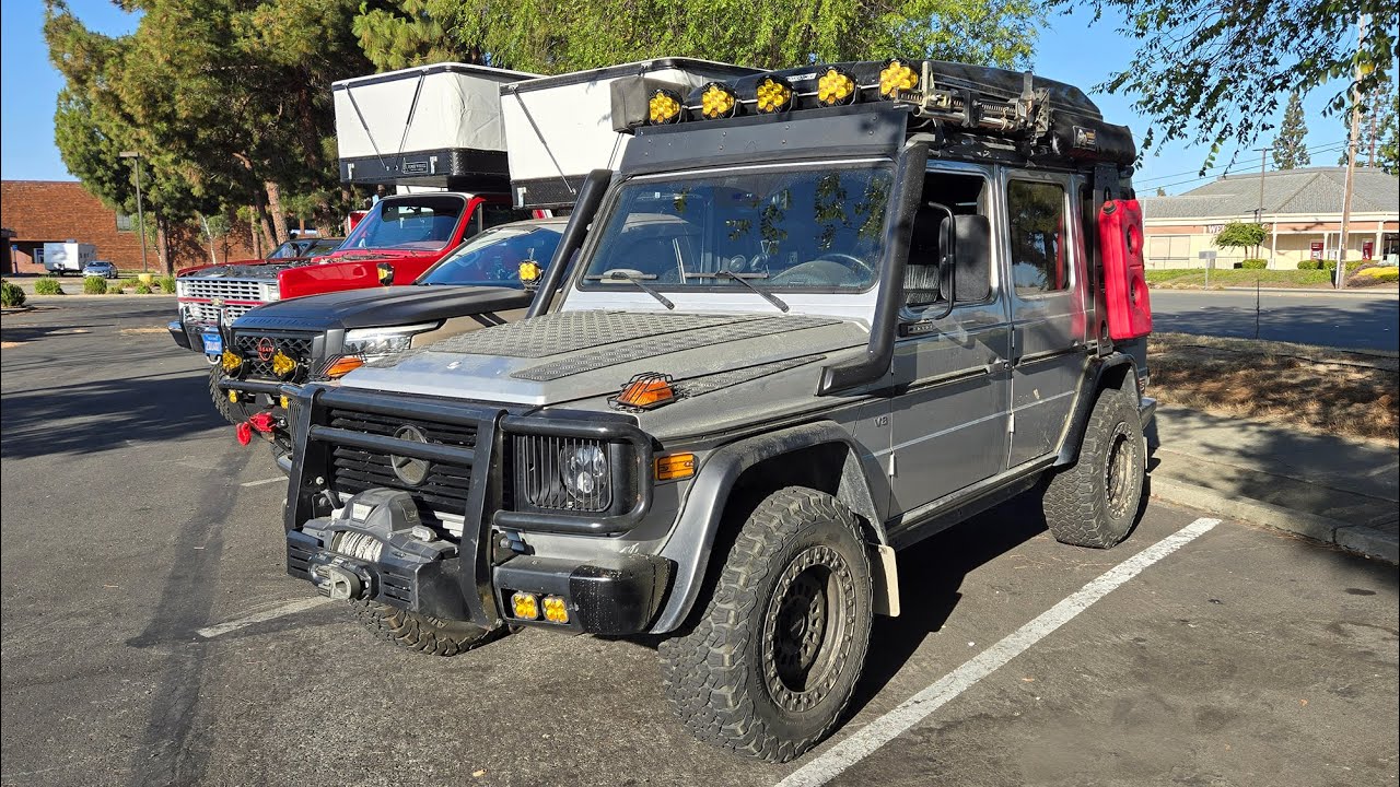 Overland Mercedes G500 G-Wagon Tour