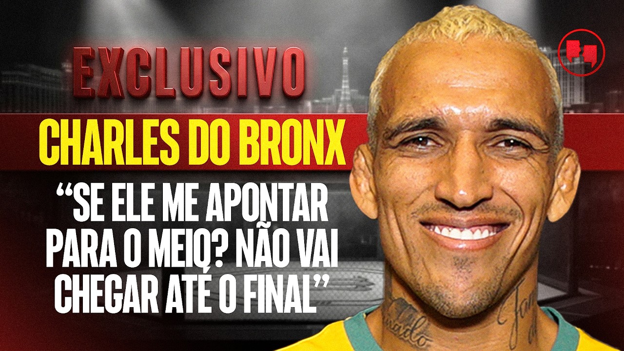 CHARLES DO BRONX ABRE O JOGO SOBRE CINTURÃO BMF DO UFC