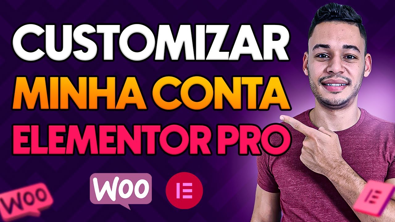 Como Personalizar a Página MINHA CONTA Do Woocommerce Com Elementor PRO (PASSO A PASSO)