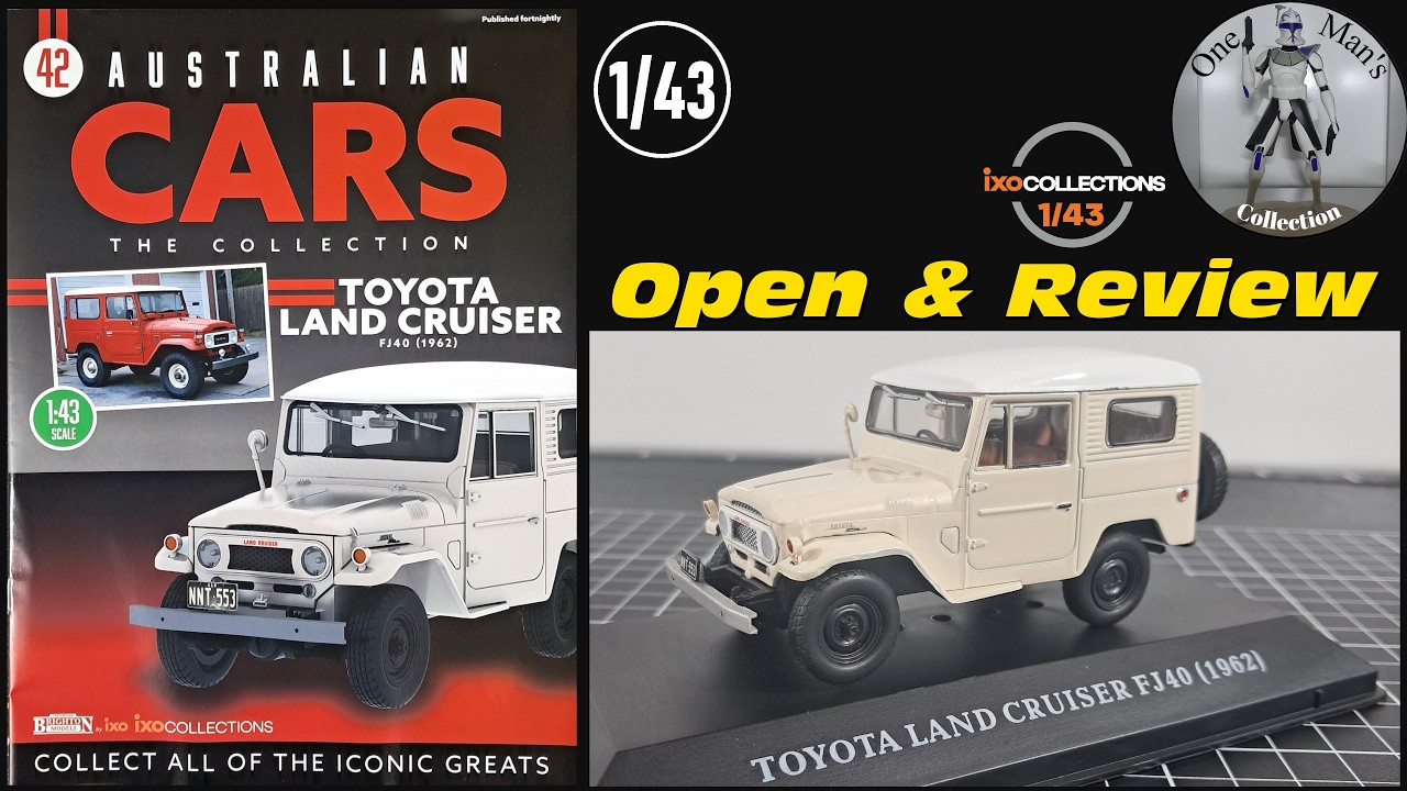 Журнал Australian Cars The Collection Magazine № 42 - Toyota Land Cruiser FJ40 (1962) - IXO Colle...