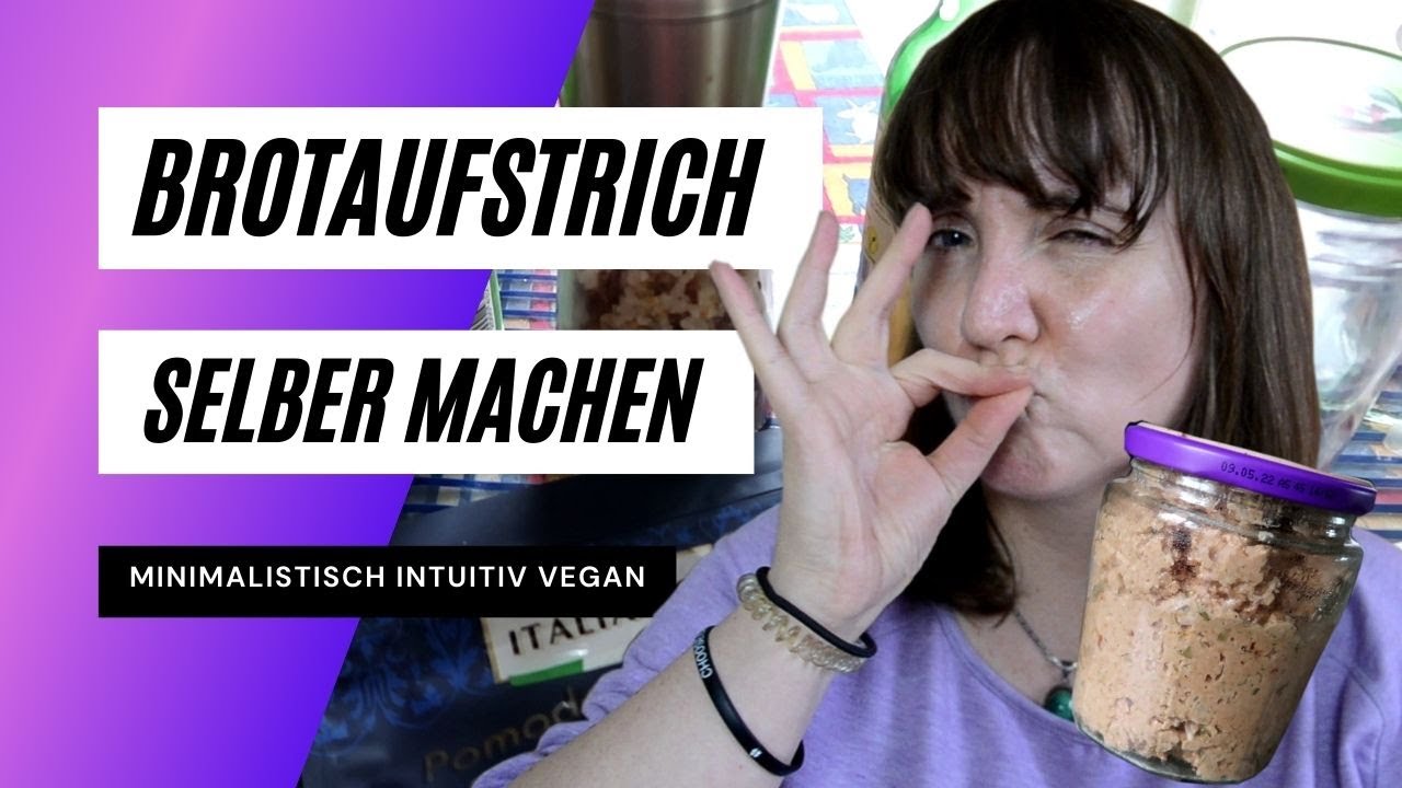 Brotaufstrich aus Sonnenblumenkerne VEGAN
