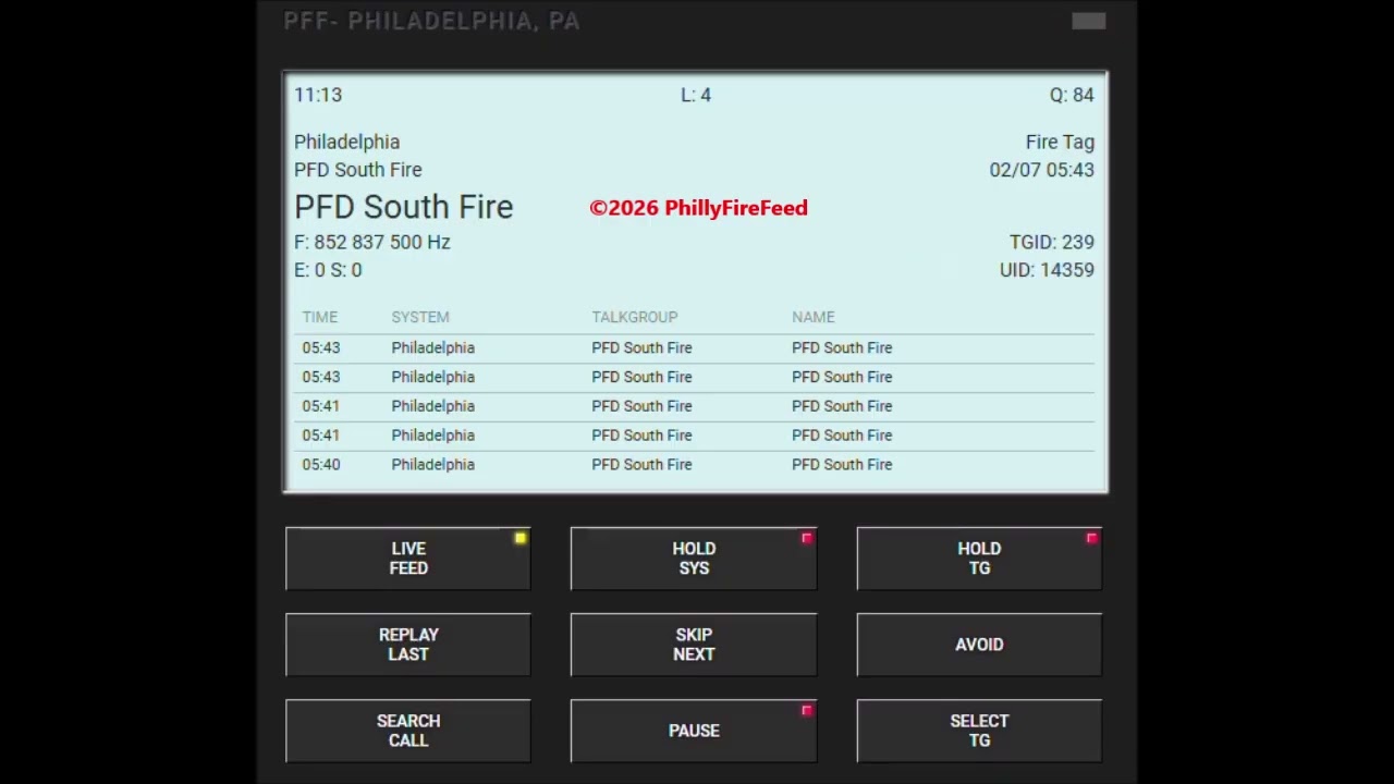 2-7-26, 773 S 12th St, Philadelphia, PA, All Hands Apartment Fire