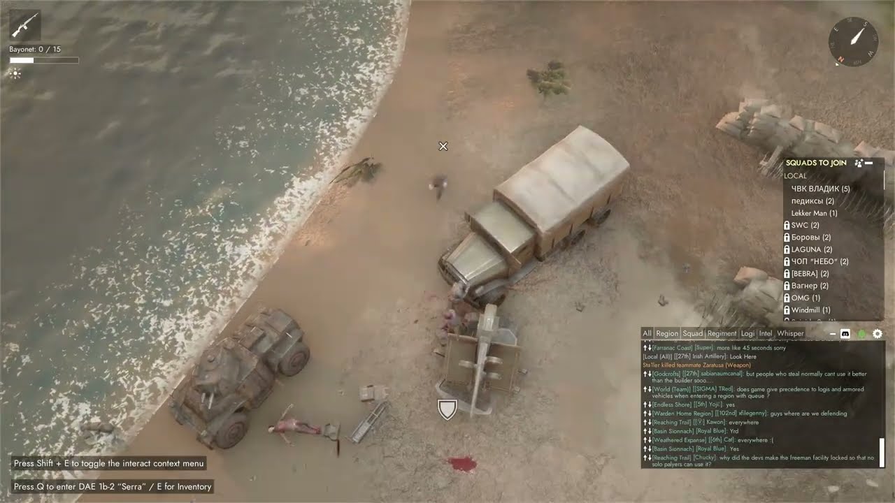 Foxhole Bayonet Highlights - March 21st/22nd