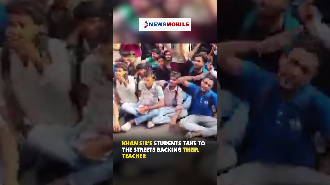 Khan Sir&rsquo;s Students Take to the Streets Backing Their Teacher