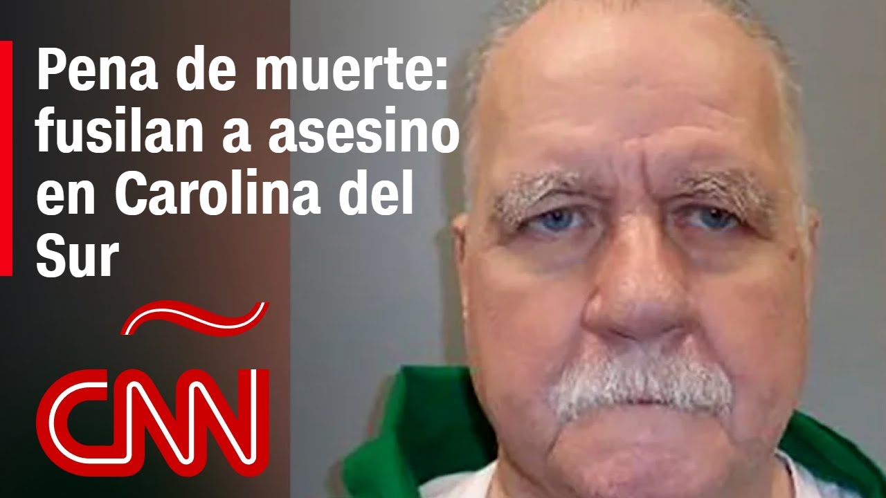 Recluso de Carolina del Sur es fusilado en la primera ejecución de este tipo en EE.UU. desde 2010