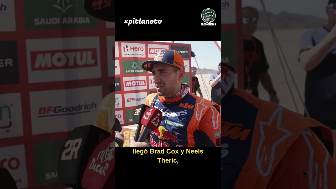 Las dunas complican el día a Luciano Benavides