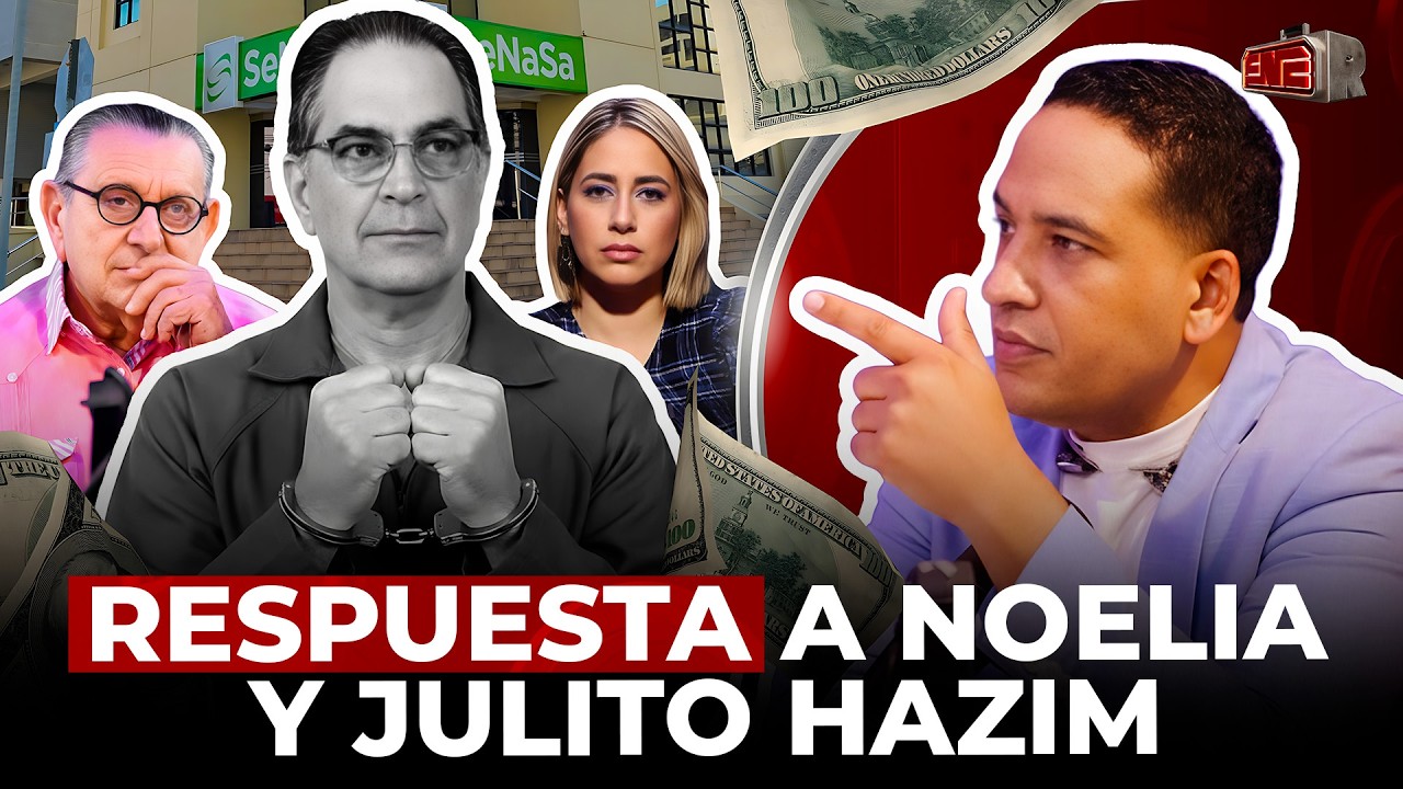 HANSEL GARC&Iacute;A RESPONDE A NOELIA HAZIM POR SENASA Y A JULITO POR DEFENSA A SANTIAGO HAZIM