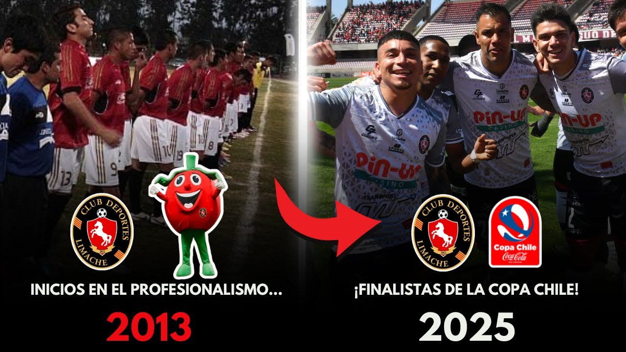 &iexcl;AS&Iacute; EVOLUCION&Oacute; DEPORTES LIMACHE EN EL F&Uacute;TBOL CHILENO! 🇨🇱🍅