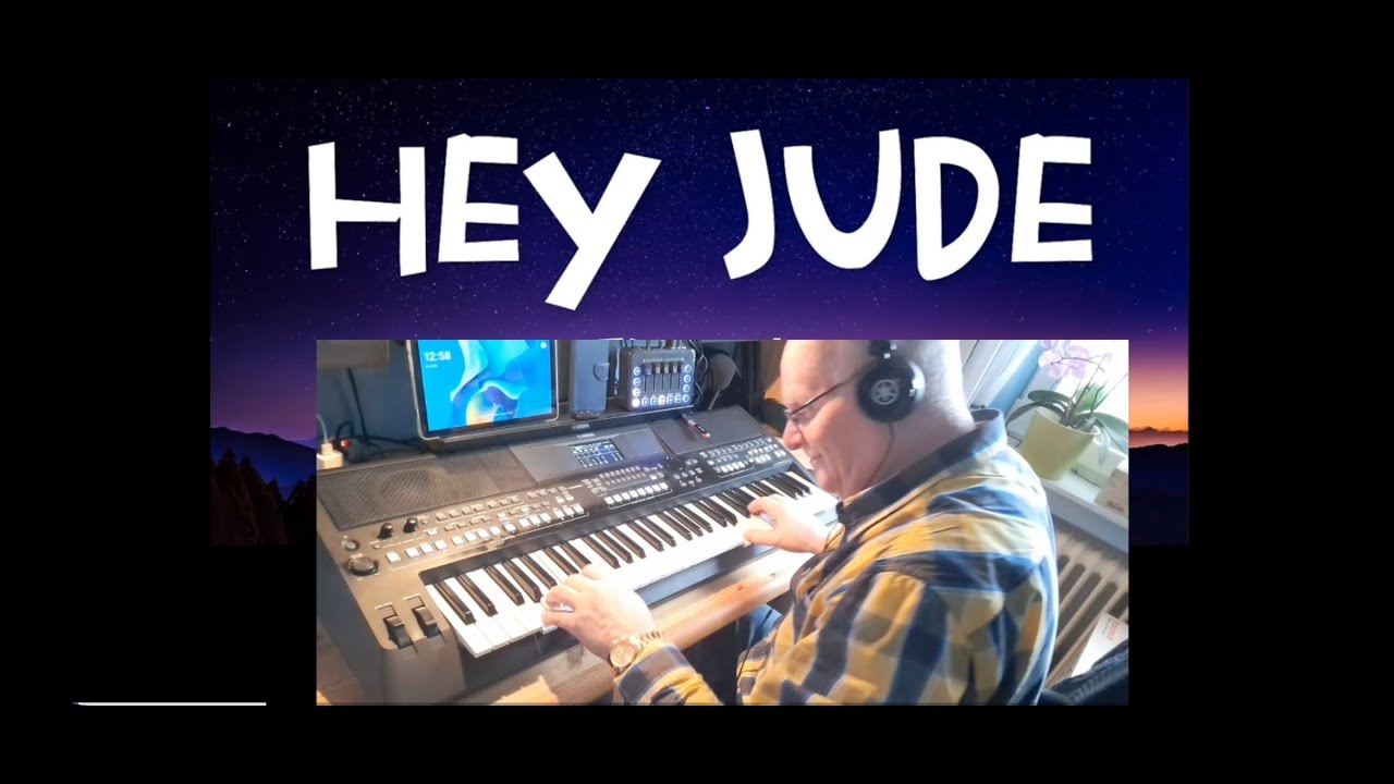 Hey Jude , The Beatles ,Keyboard Cover