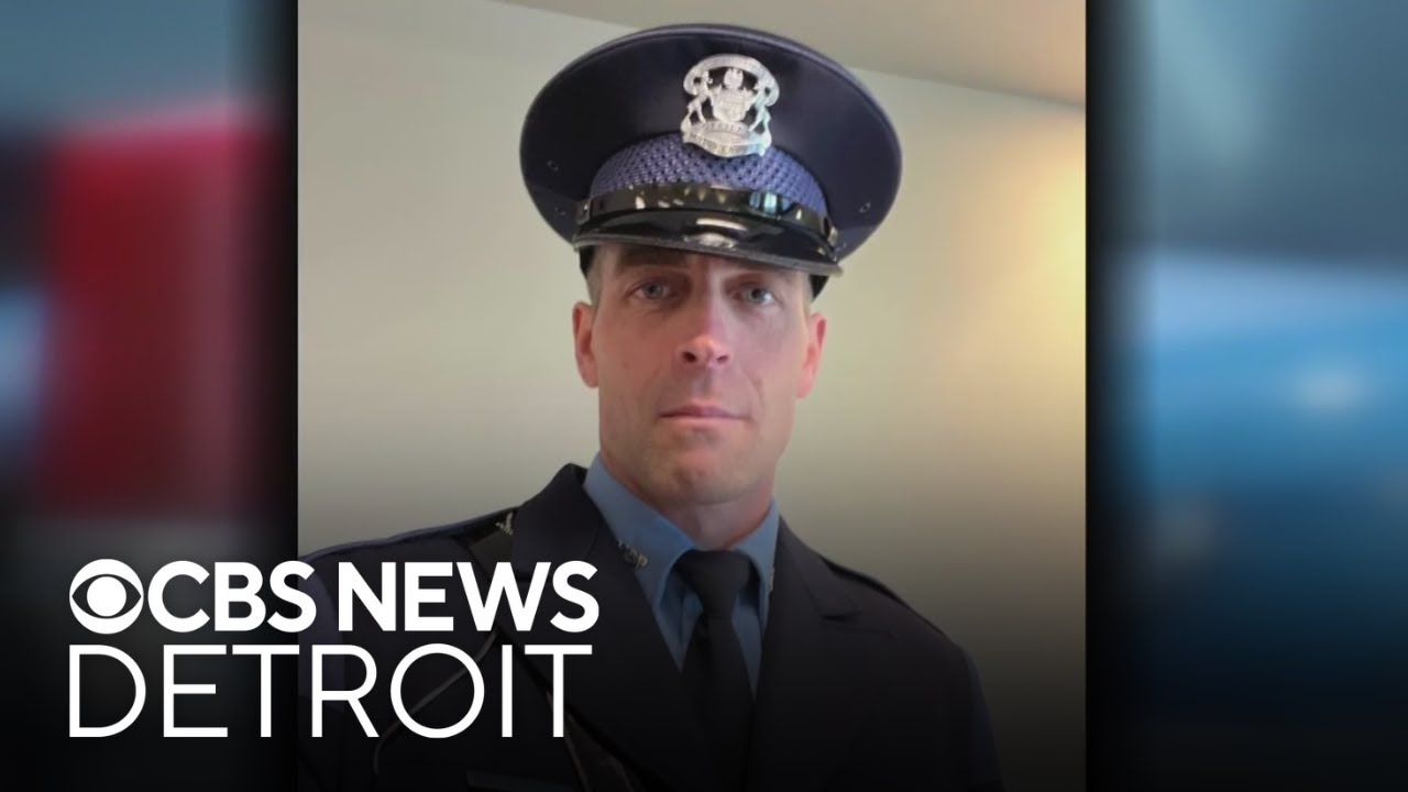 Funeral service held for fallen Michigan State Police officer Daniel Kerstetter