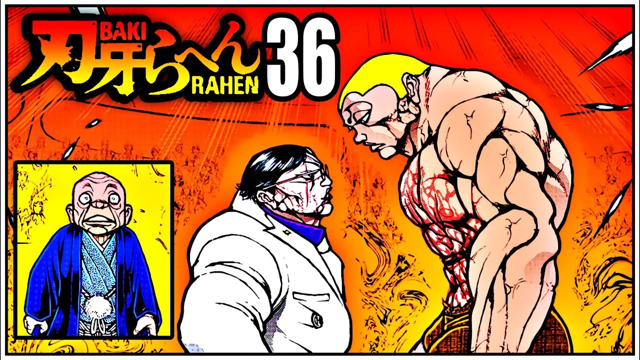 Baki Rahen Cap 36 Jack Hanma VS Kaoru Hanayama Duelo de Titanes