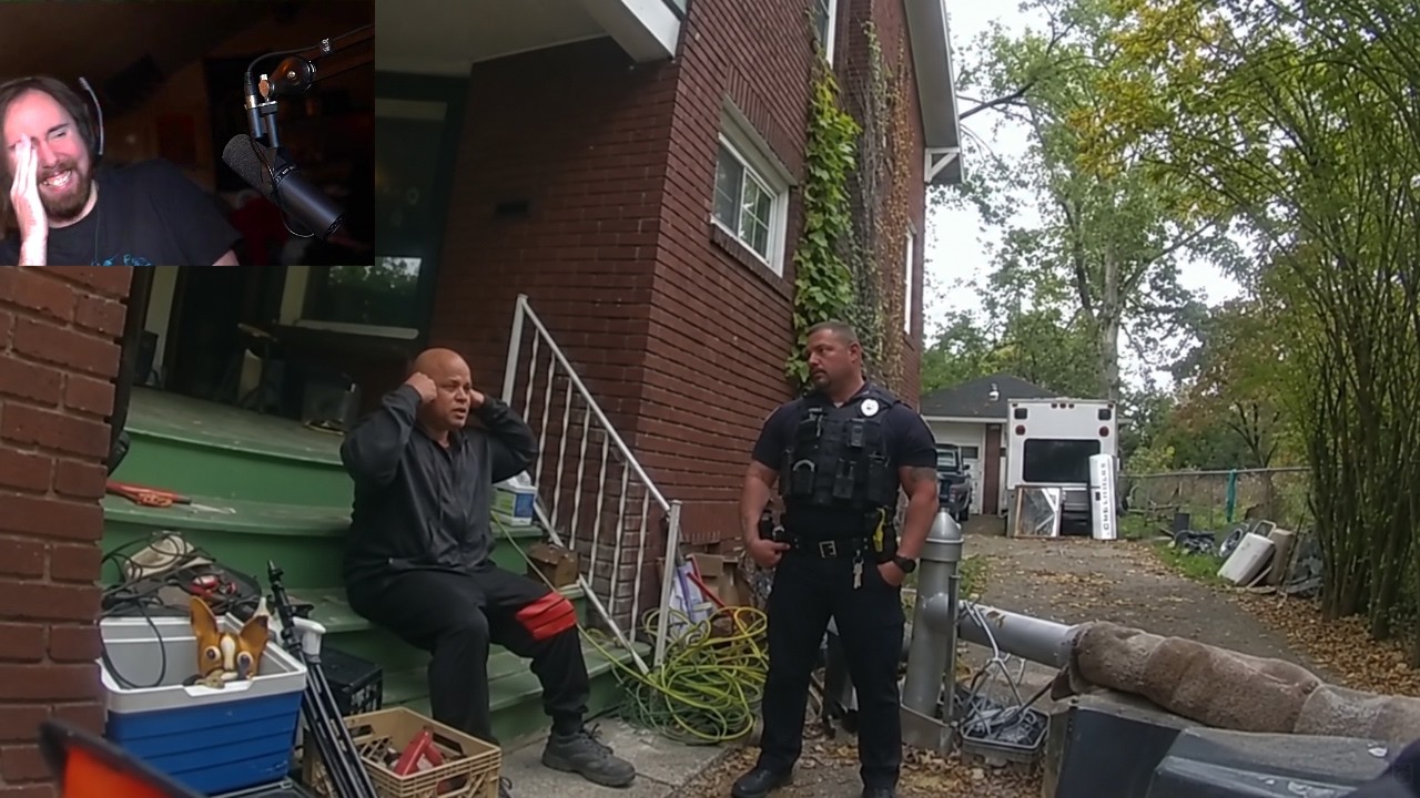 This may be the weirdest body cam footage ever..